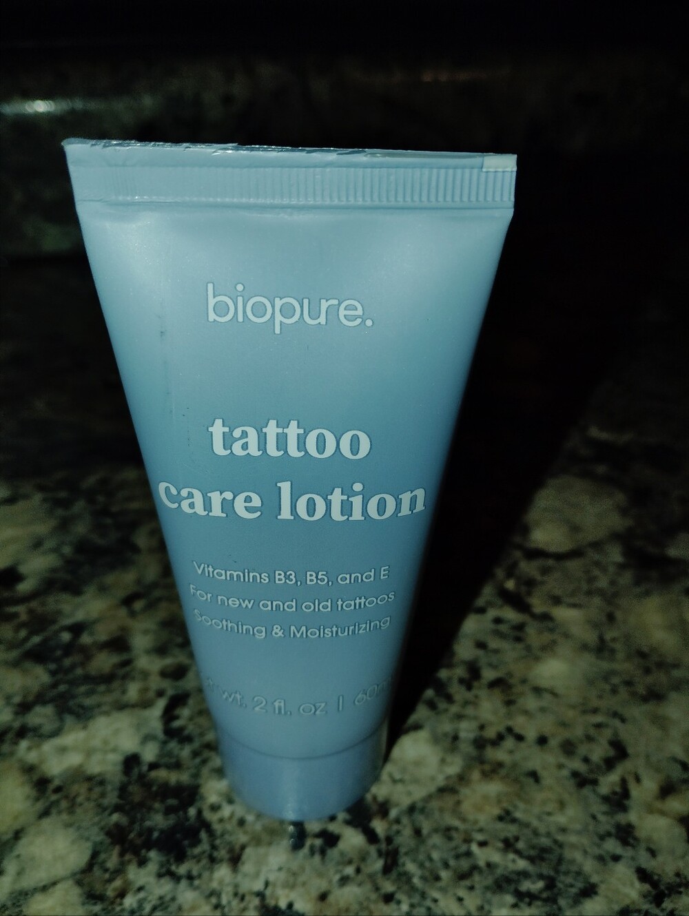 Tattoo Care Lotion -New Multiple Light Blue Bottle